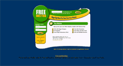 Desktop Screenshot of freehostyou.com